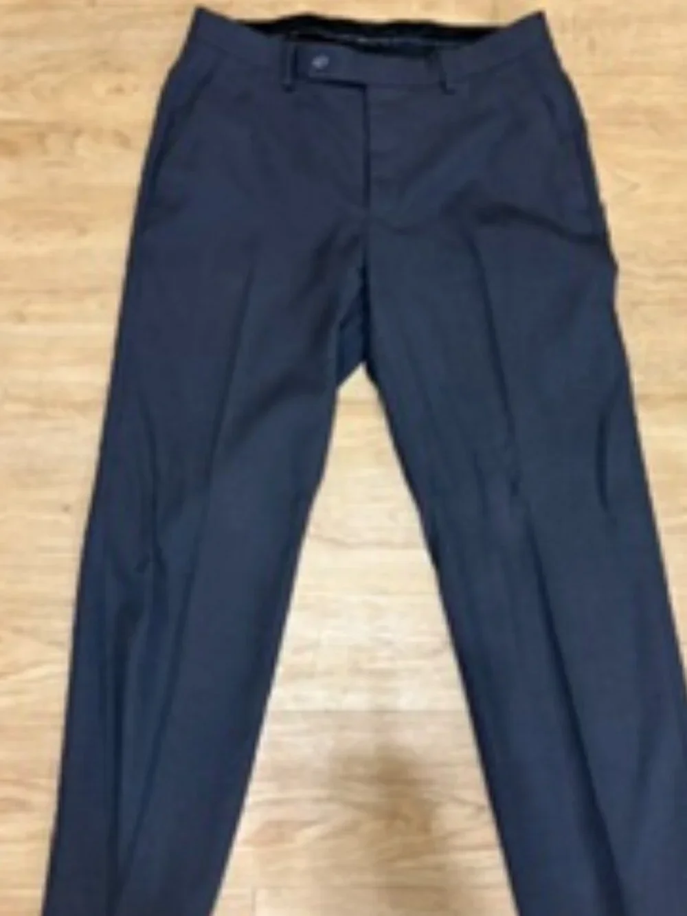 Men's slim fit suit, charcoal grey